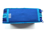 ASTUCCIO 3 ZIP PIENO B.COLOR BLU/AZZURRO